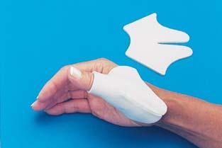 Spica Helps immobilize the MP joint of the thumb. Available in INFINITY Thin, EXCEL Thin or REBOUND Thin materials.