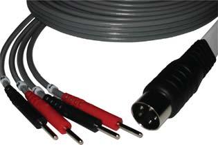 FDA COMPLIANT LEAD WIRES Combo Lead Wires Clinical Supplies 72 Lead Wire 023248 Straight Black Phone Plug to Black Pins; for Dynatronics Units Only 023259 Straight Black Phono Plug to Black Pins; For