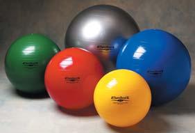 EXERCISE BALLS Thera-Band Exercise Balls Increase range of motion, strength and as well as active stretching, active exercise and aerobics Comes with two plugs and inflation adapter along with the