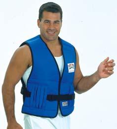 Weights Power Vest Contour-Foam fully Cushioned Fit with protective padding for chest, shoulders, upper back, spine, waist and entire inside of vest.