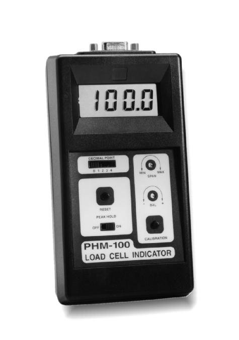 PHM-100 PORTABLE HANDHELD TRANSDUCER INDICATOR OPERATORS MANUAL Transducer Techniques R 42480 RIO NEDO,