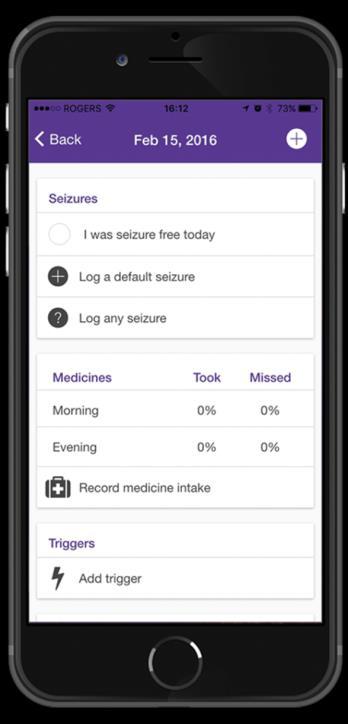 WAYS TO GET INVOLVED Use a Seizure Diary My Seizure Diary is designed as a selfmanagement tool.