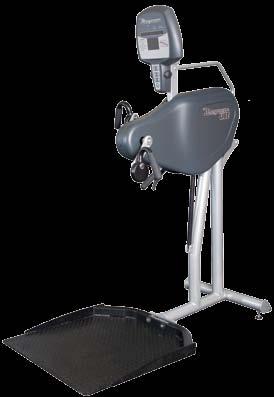 figure 1 UB310 : UPPER BODY ERGOMETER SEATED / STANDING Reciprocal motion provides instant resistance forward or backward Pneumatic