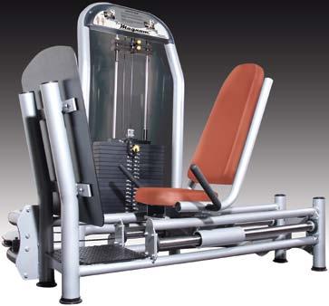 PRO 5000 SERIES 2 5203 : SEATED LEG PRESS Full body support in natural seated position.