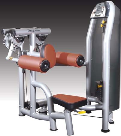 PRO 5000 SERIES 5217 : BIANGULAR INCLINE PRESS Controlled natural converging exercise pattern