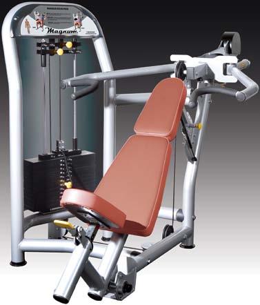 Size 55 W x 89 D x 60 H Shipping Weight 575 lbs 5036 : PEC / REAR DELT Floating arm design allows user