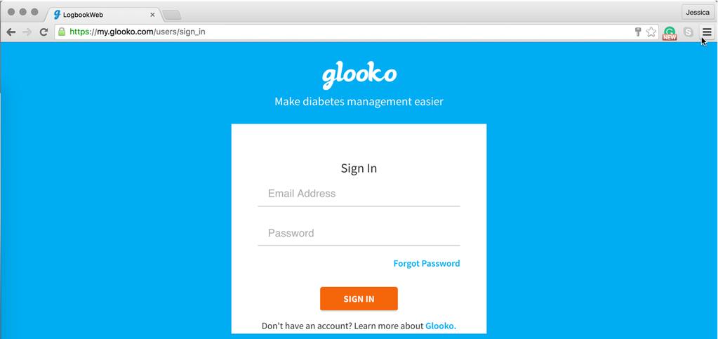 LOG OUT LOG OUT OF MYGLOOKO After several minutes of non-use, MyGlooko will log you out automatically to protect your personal health information.