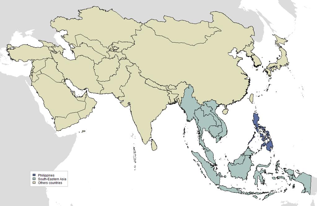 1 INTRODUCTION - 2-1 Introduction Figure 1: Philippines and South-Eastern Asia The HPV Information Centre aims to compile and centralise updated data and statistics on human papillomavirus (HPV) and