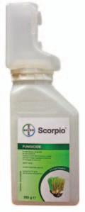 INTERFACE contains 256g/L iprodione and 16g/L trifloxystrobin (MAPP 16060). SCORPIO contains 500g/kg (50.