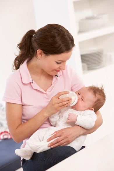 is under 12 months: Full strength formula or full strength breast milk