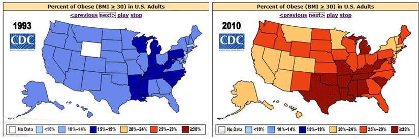 Obesity Epidemic in the US