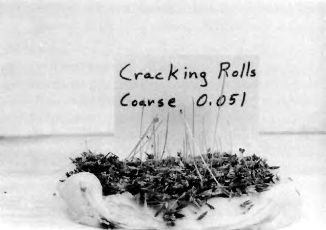 Cracking Rolls, Coarse Materials,
