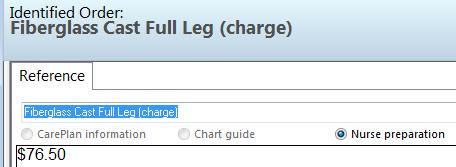 Opening the reference text will show the cost. What if the Item is NOT Needed When the Patient is Discharged?