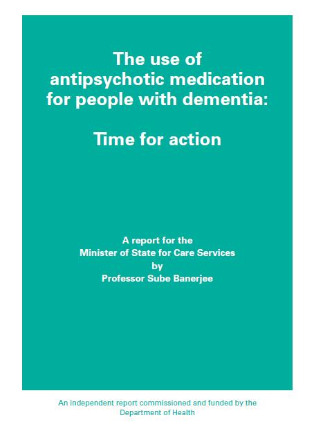 UK Ministerial review of use of antipsychotics in dementia Published November 2009 Comprehensive review Negative