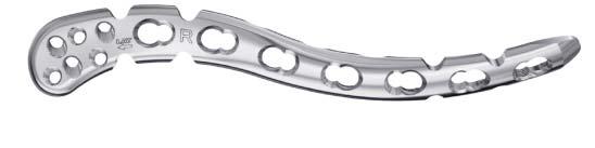 5 mm LCP Superior Anterior Clavicle Plates, with lateral extension Stainless Length Steel Titanium Holes (mm) 02.112.