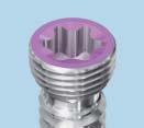 Variable angle screws can be angled anywhere within a 30 cone around the