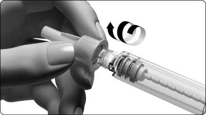 Once you have finished your injection, dispose of the used needle safely, and discard the pen.