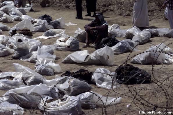 a.) use of Archaeologyreconstruct past events Mass murders by the Saddam Hussin in Iraq An Iraqi man