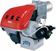 Modulating Dual Fuel Burners RLS/M MZ SERIES The RLS/M MZ series of burners covers a fi ring range from 550 to 2460 kw, and they have been designed for use in hot or superheated water boilers, hot