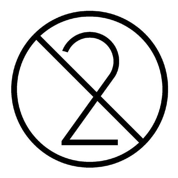 Manufacturers are required to clearly identify single-use devices by displaying a do not reprocess symbol as shown below.
