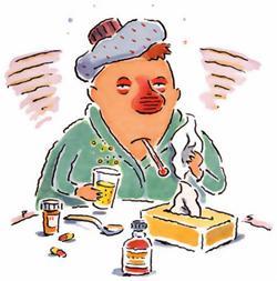 Viral Diseases Common Cold: Inflammation of mucous membranes.