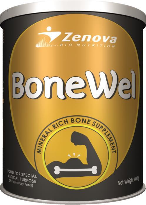 Bone Health Nutrition Supports joint health and assists mobility Minerals help in strengthening the bones and
