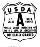 A or U.S. Department of Commerce (USDC) federal inspection program to ensure that the label statement accurately reflects the amount of each ingredient used in the product.