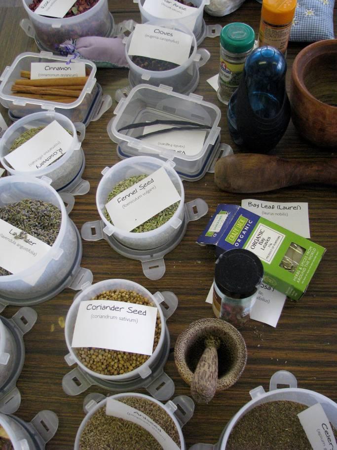 We provided a list of herbs and detailed their healing energies and properties to invite participants to create their own personal mix according to their own personal needs.
