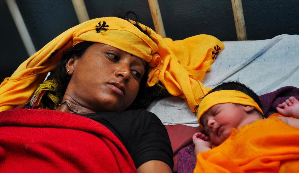 Indian Health Ministry Aims: Maternal mortality to decrease from 254 per 1,00,000 live births to less than 100 by 2015.