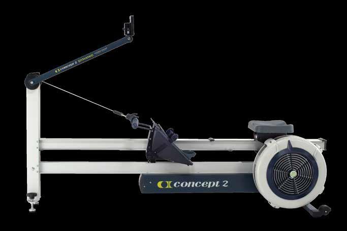 PM5 Performance Monitor Aluminum monitor arm pivots for storage Dynamic Indoor Rower The Dynamic Indoor Rower offers an even closer simulation to rowing on the water.
