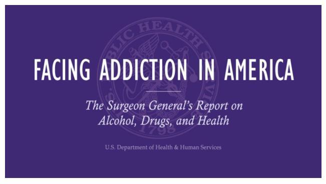 The Surgeon General s Report 1 Handout: Facing Addiction Summary 11 NEW Language Substance misuse is the use of any substance in a manner, situation, amount, or frequency that can cause harm to users