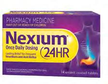 Toll free 1800 555 057. Pfizer 2018. Nexium is a registered trademark of AstraZeneca AB and is used under license. Reg TM Auth User.