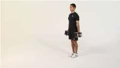 LOWER BODY PUSH 2-LEG, 1-LEG EMPHASIS Front Squat - Barbell Forward Lunge -