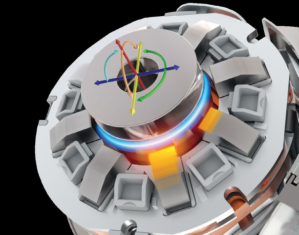 FEATURING LEVITATING SELF- CENTERING ROTOR Rotor self-diagnostics are performed tens of thousands of times per second to ensure