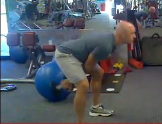 KB/DB Swings Stand with your feet wider than shoulder-width apart.