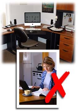 Working at Home When considering a work at home (telework) arrangement: an appropriate