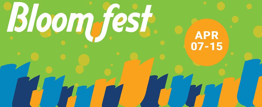 April 7-15, 2017 Various sites throughout the state of Oregon For over 26 years Easterseals Oregon has held our annual Bloomfest, an event where the famous