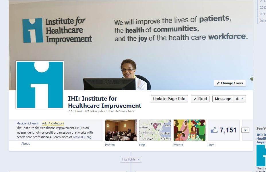 Continue the Discussion over at IHI s Facebook Page 11 Pop over
