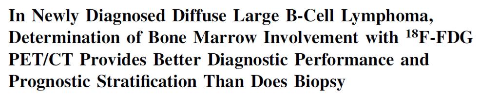 Bone marrow involvement