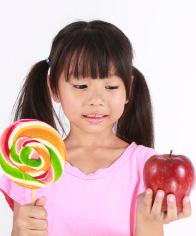 A study found that new-born babies have a preference for sweet flavours over other flavours, and children generally have more of a preference for sweet things than adults.