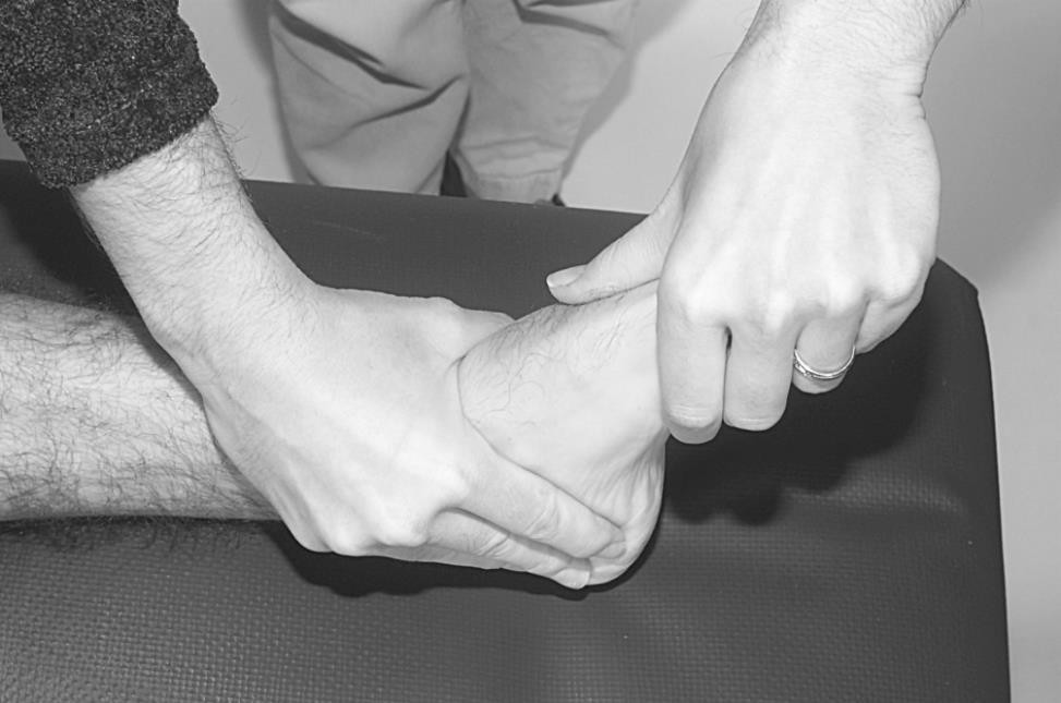 Lab Exercise Direct Myofascial Release of the Foot 1. Evaluate the foot for restrictions of motion at the various joints. 2.