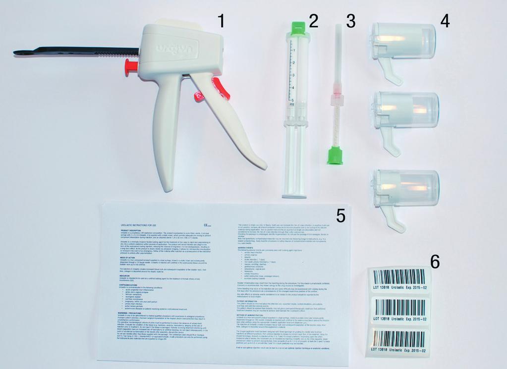 AUXILIARY MATERIALS TO BE PROVIDED BY THE HOSPITAL 1. Local anesthetic (lidocaine with adrenaline 1% or similar) and syringe for injection. 2. A pair of tweezers. 3.
