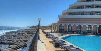 5 star Radisson Blu Resort, Malta St. Julian s. The hotel has a swimming pool, bar and restaurant and free wi-fi.