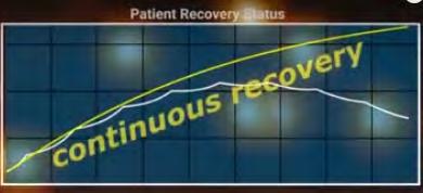 The Yellow Line = continuous recovery.