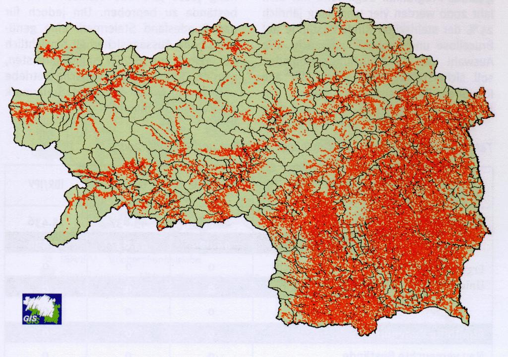 18 Department for Natural Science Geographical location of the farms in Styria Fig.