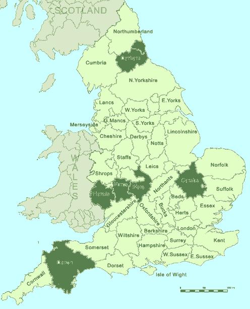 Region Recruitment - Devon pilot region - Main study across 4 regions Newcastle City - 12 practices - 61 / 63 practices contracts signed - Staggered recruitment ~ 3 practices [cluster] per month ~