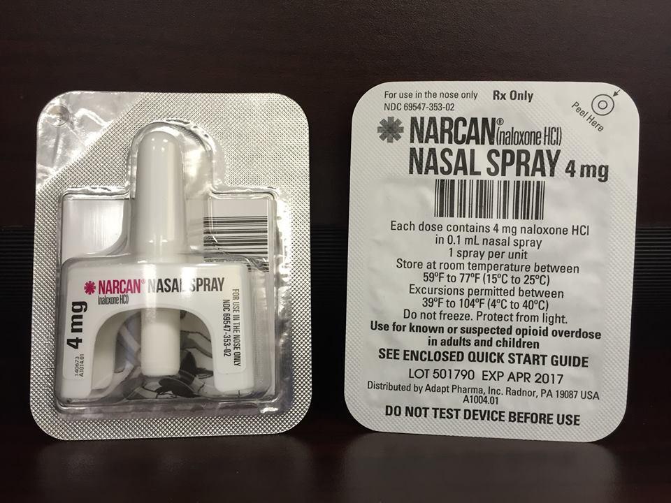 Preparation Each NARCAN Nasal Spray is