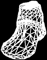. Measurement The foot shape was measured by a three-dimensional foot scanner, INFOOT (I-Ware Laboratory Co., Ltd.).