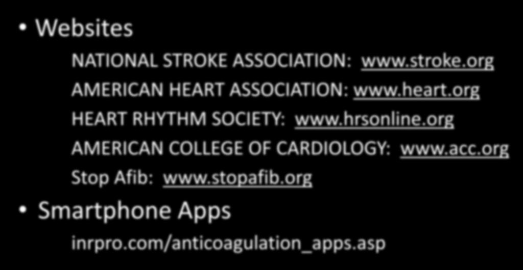 org HEART RHYTHM SOCIETY: www.hrsonline.