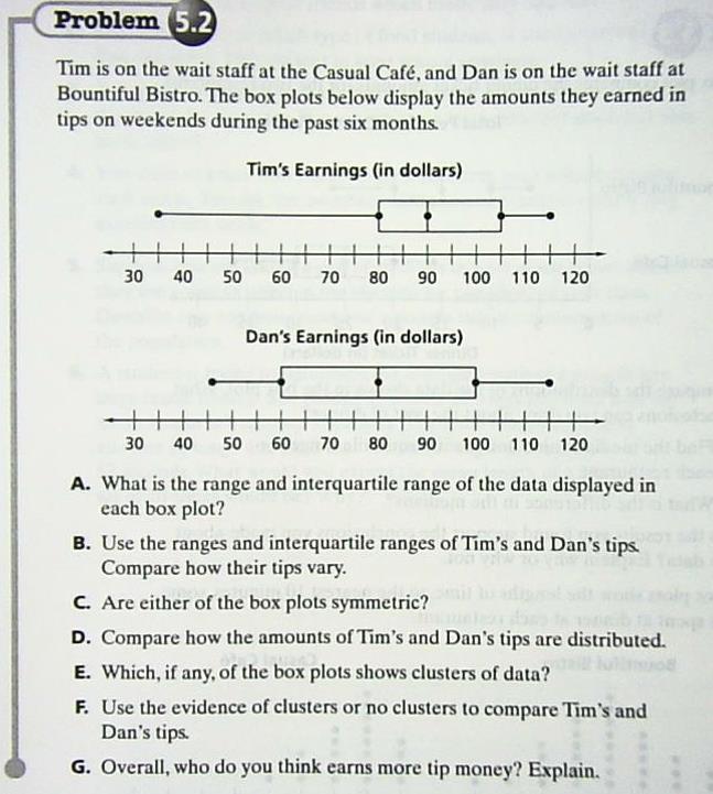 Page 10 CCM6+7+ Unit 12 Packet: Statistics and Data Analysis